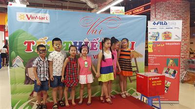 EQVIET đồng hành cùng Vinmart tổ chức hoạt động chào mừng ngày quốc tế thiếu nhi 1/6/2018