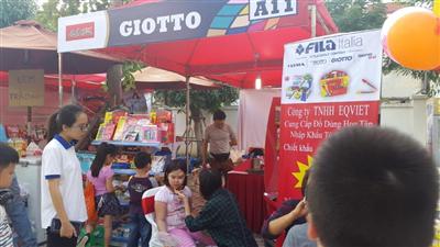 Tham gia hội chợ tại các trường Quốc tế Vinschool hàng năm