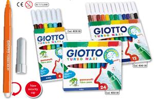 Hộp bút dạ GIOTTO TURBO MAXI (Mã: 455000)