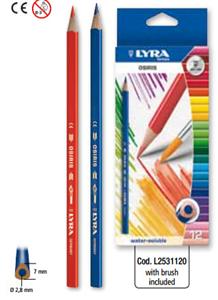 HỘP BÚT CHÌ MÀU NƯỚC 12 MÀU LYRA  OSIRIS AQUARELL 2531120
