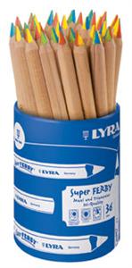 BÚT CHÌ SÁP 4 MÀU THÂN TO BỰ LYRA SUPER FERBY 3713361