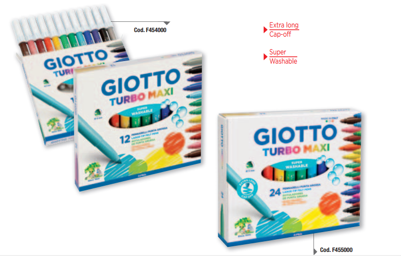 Bút dạ GIOTTO TURBO MAXI 454000