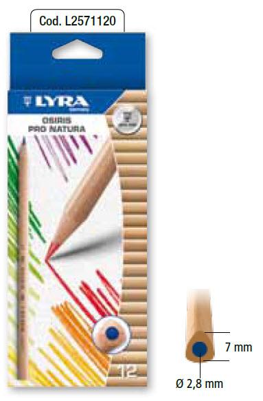 Hộp chì 12 màu Lyra Osiris thân gỗ tự nhiên 2571120