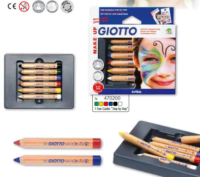 Bộ chì màu vẽ mặt GIOTTO MAKE UP - COSMETIC PENCILS  470200