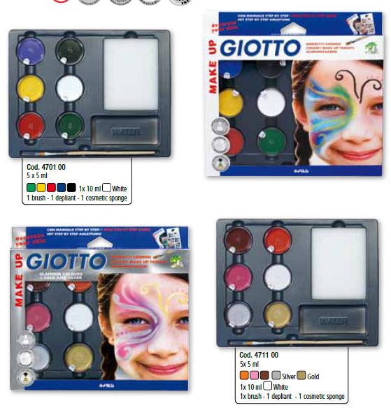 Màu vẽ mặt GIOTTO MAKE UP - CREAMY TABLETS 470100