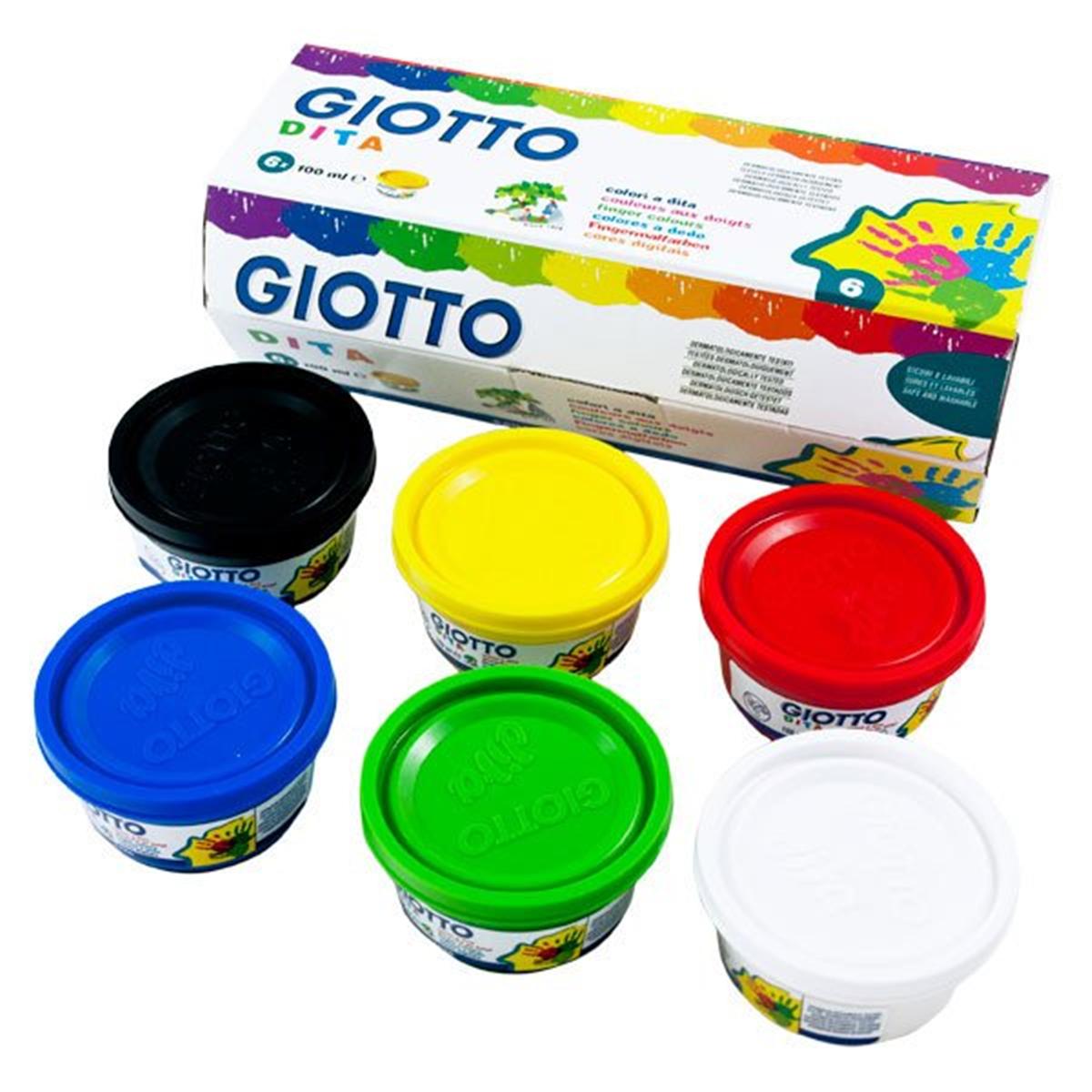 MÀU VẼ TAY GIOTTO FINGER PAINT 534100