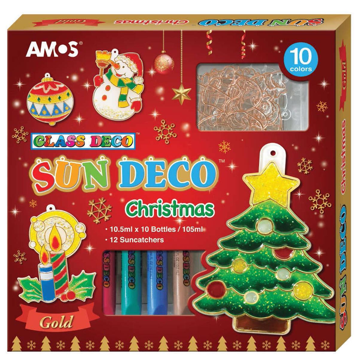 Hộp bút trang trí AMOS SUNDECO Christmas SD10P10-CH