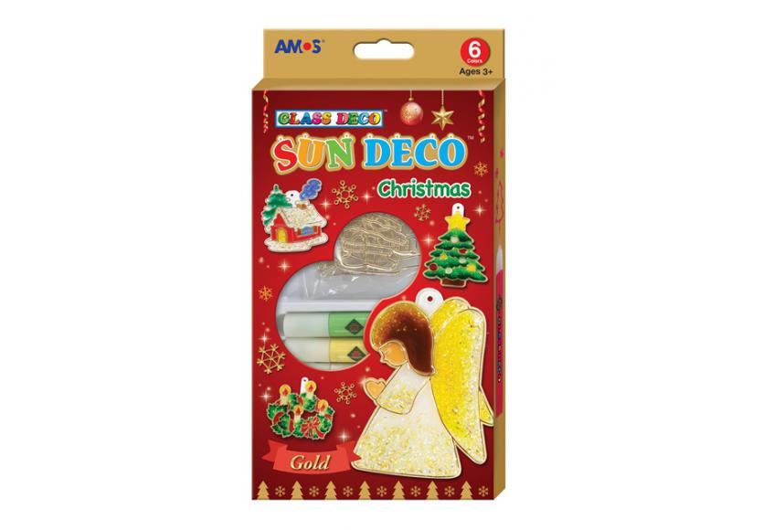 Vỉ bút trang trí AMOS SUNDECO CHRISTMAS SD10P6-CH