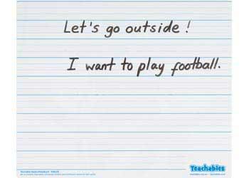 Teachables Handwriting Whiteboards Pack of 30