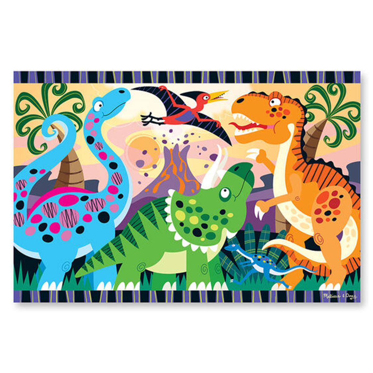 Dinosaur Dawn Floor Puzzle - 24 Pieces