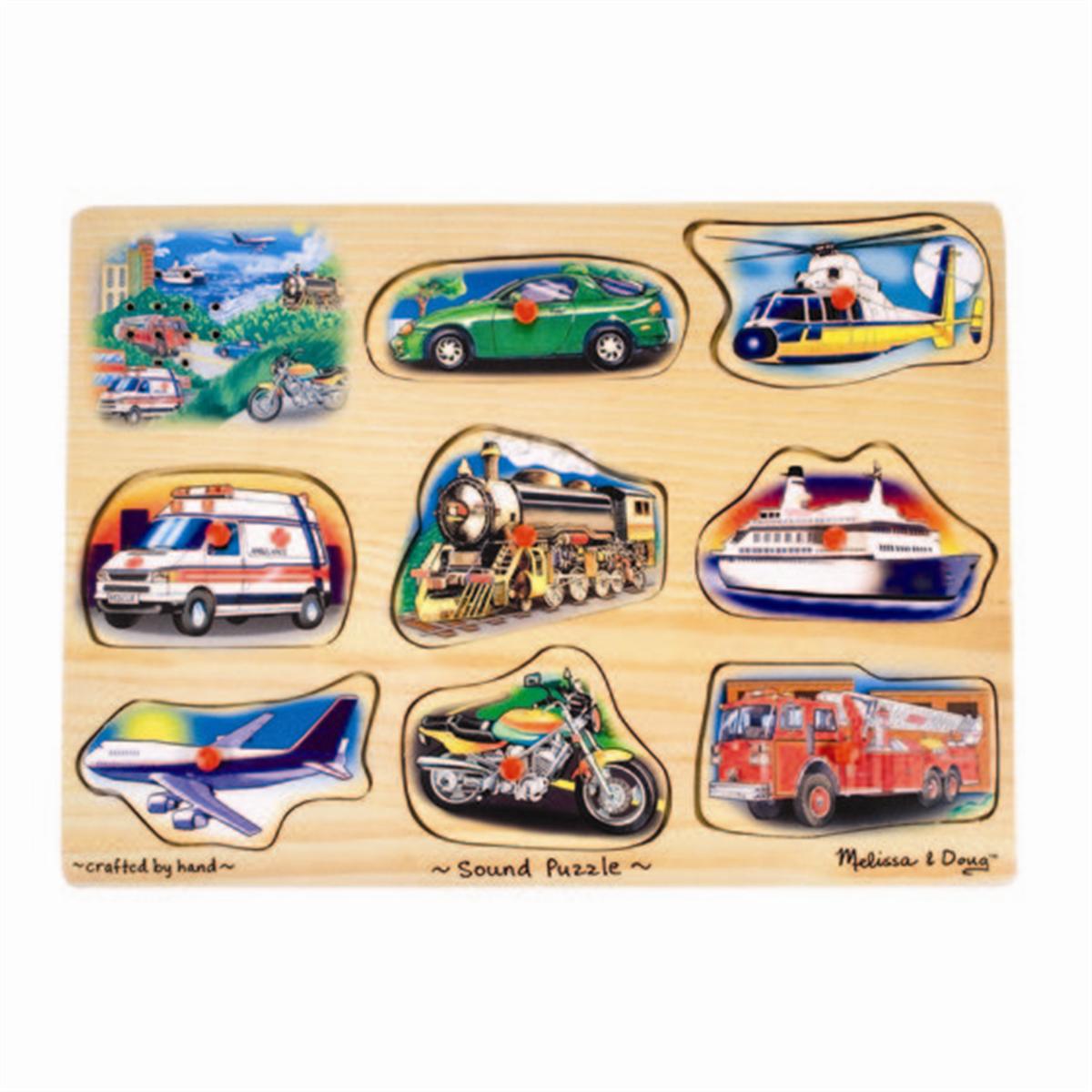 Vehicles Sound Puzzle