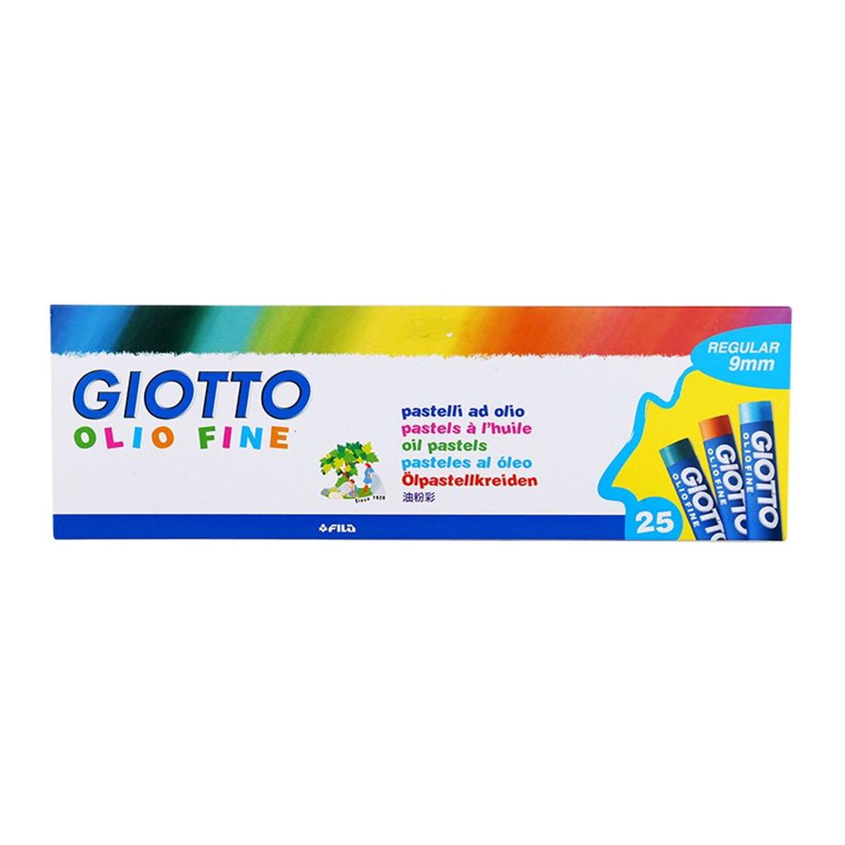 Hộp sáp 25 màu Giotto Olio Oil pastel 294100
