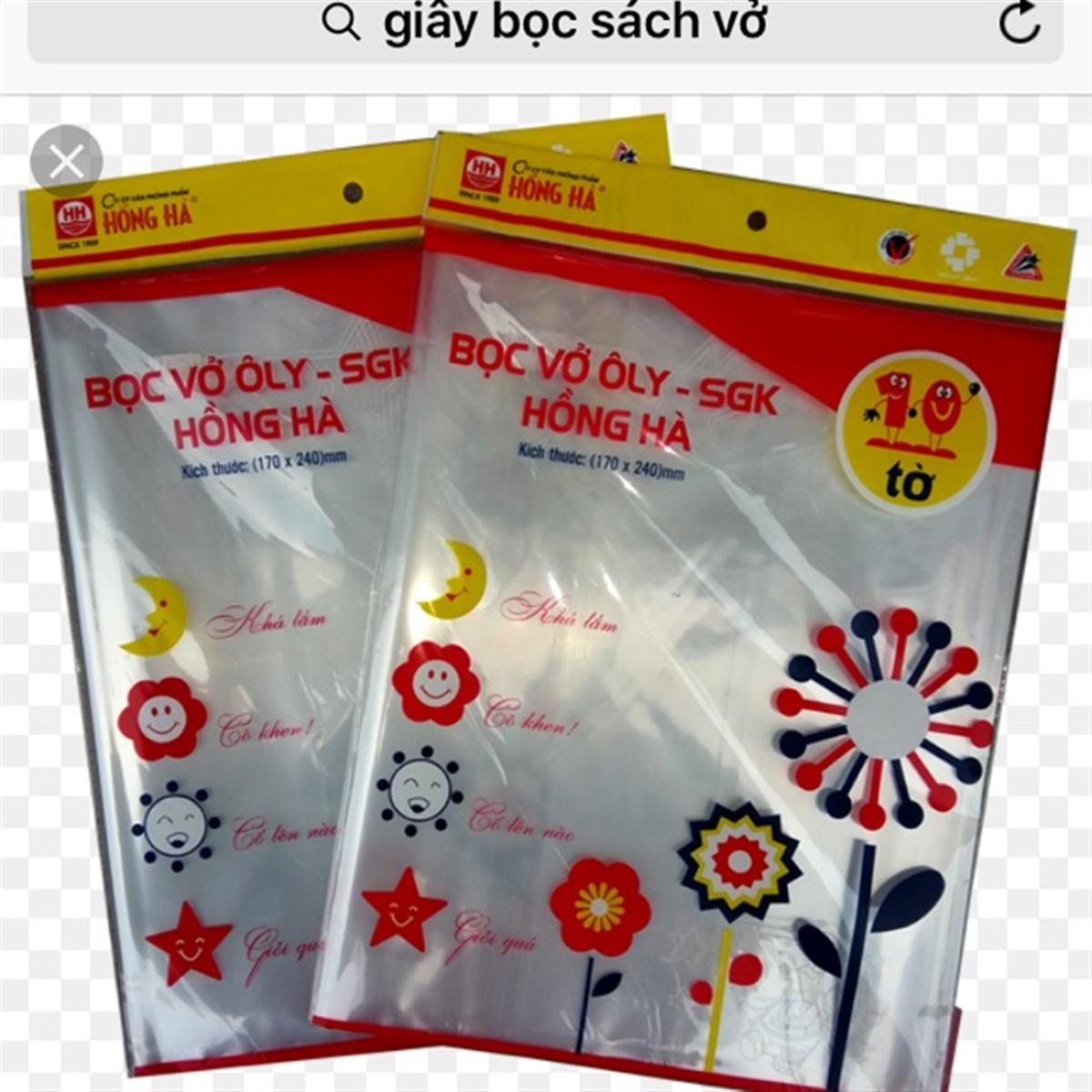 Bọc vở Hồng Hà