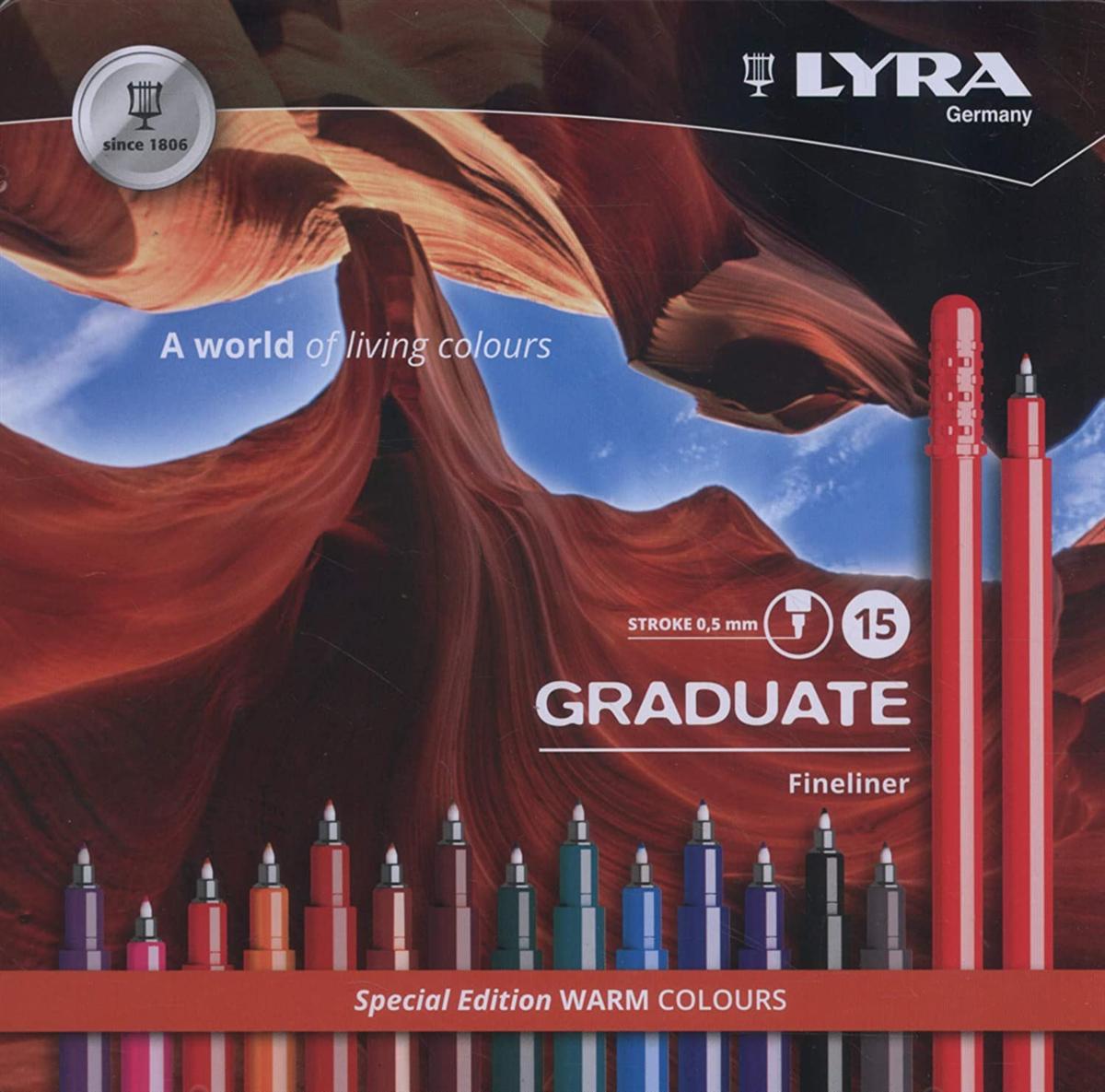 Bút đi nét Lyra Graduate Fineliner 6771151