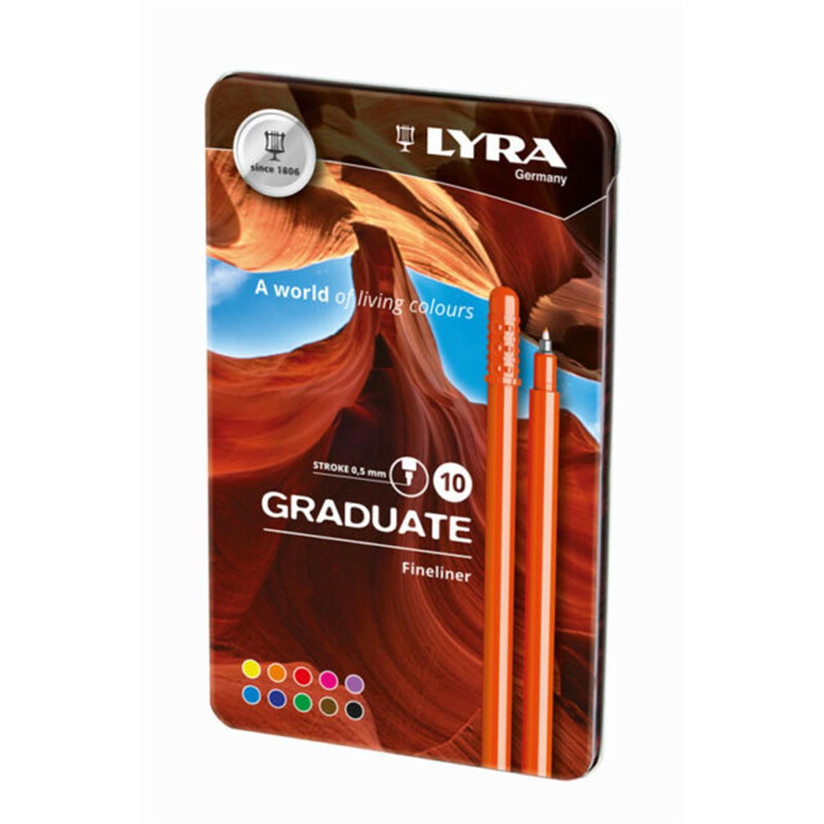 Bút đi nét Lyra Graduate Fineliner 6771100
