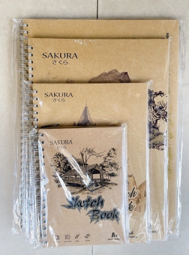 Sketchbook SAKURA (A5-A4-B4-A3)