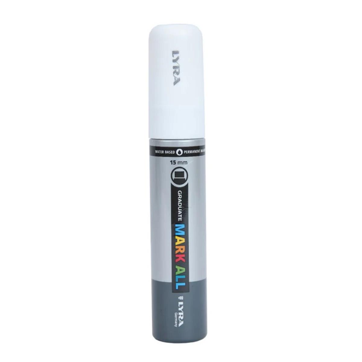 BÚT DẠ LYRA GRADUATE MARK ALL 15MM, HỘP 4 CHIẾC MÀU TRẮNG L6840001