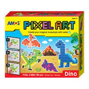 Khuôn xếp hình và dụng cụ  PIXCEL DINO PXA-D