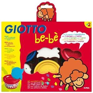 Màu vẽ tay và khuôn mút hình con thú Giotto Be-bè 460700