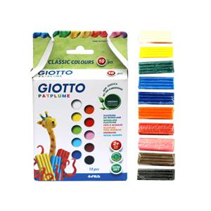 Đất nặn Giotto Patplume Classic 512900 (Hộp 10 màu x 20g)