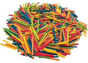 Paddle Pop Sticks Coloured – Pack of 1000