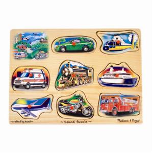 Vehicles Sound Puzzle