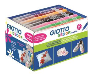 Bút dạ Giotto Deco Textile 48 màu - 494700