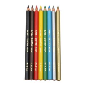 Chì 8 màu thân to bự Giotto Mega 225400