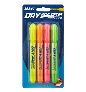 Vỉ 4 bút nhớ dòng Amos HLD4B1