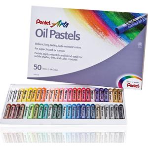 Sáp dầu 50 màu Pentel