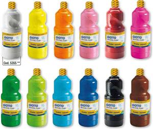 Chai màu nước Giotto School Paint 250ml - 1000ml