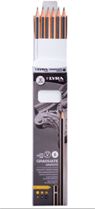HỘP BÚT CHÌ VẼ LYRA GRADUATE GRAPHITE - ARTWORK TỪ HB-5B