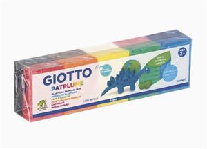 Đấ́t nặn Giotto Patplume (hộp 10 màu x 50g), Made in Italy