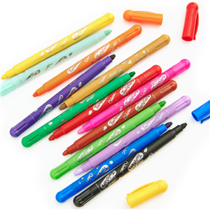 Bộ 12 bút màu vỏ nhựa Amos Silky Twister nhập khẩu Hàn Quốc CST12
